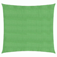 VidaXL Voile d'ombrage 160 g/m² Vert clair 4x4 m PEHD Modèle Balcon Pi - 311276