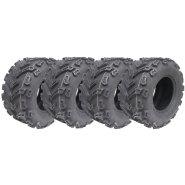 22x11.00-10 ATV Quad Tyre 6ply Wanda P3128 E-Marked Road Legal Rear (Set of 4) 22x11.00-10 ATV Quad Tyre 6ply Wanda P3128 E-Marked Road Legal Rear (Set of 4)
