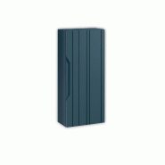 AQA Design Meuble haut en MDF haut SOLMIRA bleu L.35 P.18 H.78,2 MPSO460-BLU - bleu Bois manufacturé MPSO460-BLU