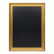 Ardoise  avec cadre doré 75x100 cm