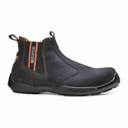 Base - Chaussures de sécurité hautes en cuir noir et orange DEALER S1PS http://carbonn.Fr/img/co/337.Jpg Taille 39 - 39 matière synthétique 803400