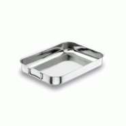 Lacor Rôtissoire avec poignée pliante 35 x 26 x 5,3 cm Acier inoxydable - inox 61535 Lacor Rôtissoire avec poignée pliante 35 x 26 x 5,3 cm Acier inoxydable - inox 61535