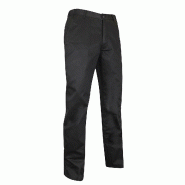 LMA WORKWEAR 1880 Pantalon de travail cuisinier MARMITON - NOIR XL - FR(48) - Taille unique noir multi-matériau 3473831558960_0