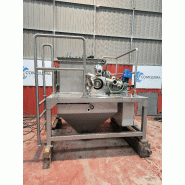 Moulin à broches attp k-160 inox skid 316 + filtre à manchon + trémie d'occasion - référence                        :                         c8380