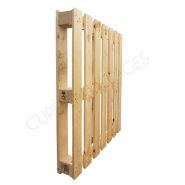 Palette standard mi-lourde  -  1200 x 1000 - 3 semelles - 6/7 planches