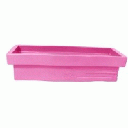 Plast&ampamp#039Up Rotomoulage Jardinière apparence pierre avec réserve d'eau 70l - ROSE - rose 0750122554812 Plast&ampamp#039Up Rotomoulage Jardinière apparence pierre avec réserve d'eau 70l - ROSE - rose 0750122554812