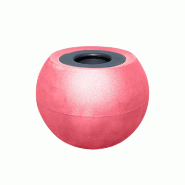 PLAST'UP ROTOMOULAGE Pots de fleurs sphérique xxl speranza 325l-lot de 2 - ROUGEFRAISE - rouge 0750122561025