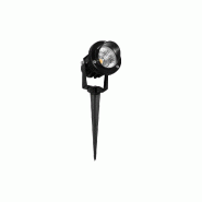 Projecteur Led Extérieur Beneito & Faure Fade 5, 2200K, Angle De Diffusion Orientable À 45°, Finition Aluminium Noir Mat, Pour Éclairage De Façad