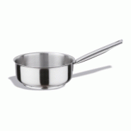 PUJADAS Casserole 24 cm. 4,5 l. Basse en acier inoxydable - gris acier 84216612012474