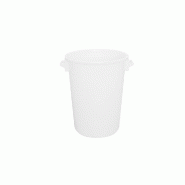 Schneider - Seau, HDPE - 100,0 L - blanc plastique 202030