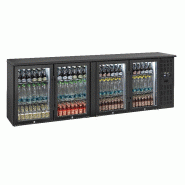 Arrière bar 4 portes vitrées - CAB4PV | Casselin