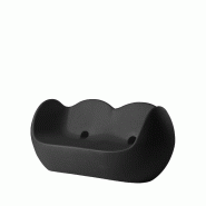 Canapé design in & out BLOSSY - noir
