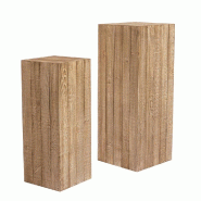 Colonne Westside 39x39x100cm + 32x32x80cm - par 2