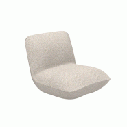 Fauteuil lounge in & out PILLOW - écru granit