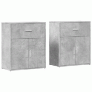 Helloshop26 - Buffet bahut commode armoire meuble de rangement organisateur cuisine salle de séjour salons lot de 2 60 x 31 x 70 cm 02_0036857 - 3000 Helloshop26 - Buffet bahut commode armoire meuble de rangement organisateur cuisine salle de séjour salons lot de 2 60 x 31 x 70 cm 02_0036857 - 3000