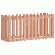 Helloshop26 - Jardinière bac lit surélevé plantes fleurs terrasse jardin de jardin design de clôture bois douglas massif marron 02_0039824 - 30002 Helloshop26 - Jardinière bac lit surélevé plantes fleurs terrasse jardin de jardin design de clôture bois douglas massif marron 02_0039824 - 30002