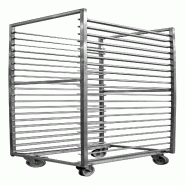 ITALCONCEPT L2G Chariot De Stockage Inox 800X600 Mm, 1851 x 660 x 825mm - 3616350007681