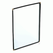 Porte-menu DIN A4 PVC lot de 25 - Was Germany - plastique 4044925162074
