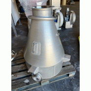 Trémie en acier inoxydable d'occasion - référence                        :                         c9820