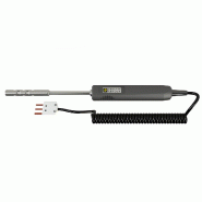CHAUVIN ARNOUX - Sonde SP12 de type Pt100 pour mesure d'air - 600°C - poignée - longueur 13 cm - diamètre 5 mm