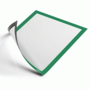Durable Cadre d'information A4 DURAFRAME® MAGNETIC, vert, 5 pièces - 4005546736372 Durable Cadre d'information A4 DURAFRAME® MAGNETIC, vert, 5 pièces - 4005546736372