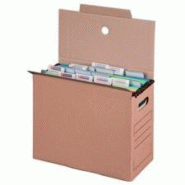 Smartboxpro Lot de 10 Boîte à archive pour dossiers suspendus, dos de 160 - 4250414106409