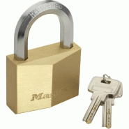 Cadenas à clé MASTER LOCK laiton, l.60 mm