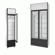 Gasfrit – Armoire vitrine réfrigérée à 1 ou 2 portes vitrées - blanc aluminium 9001