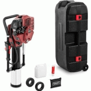 Hillvert - Hillvert Enfonce-Pieux Enfonce Pieu Piquet Thermique Essence Pilon HT-PILOT-1500 (1 500 W, Force De Frappe 20-55 J, 700-1 350 - gris 406285 Hillvert - Hillvert Enfonce-Pieux Enfonce Pieu Piquet Thermique Essence Pilon HT-PILOT-1500 (1 500 W, Force De Frappe 20-55 J, 700-1 350 - gris 406285