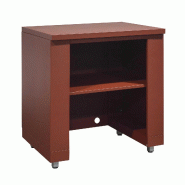 Oviala Business Oviala Meuble plan de travail et étagère pour cuisine extérieure en acier 96 x 89 x 66 cm cm brique - marron acier 114109