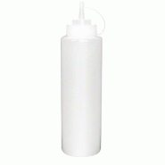 Pcw832 - distributeur de sauce, 1l transparent - prochef - 288(h) x 76(ø) mm