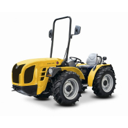 Tracteur agricole pour espaces extrêmement réduits - pasquali eos l65 rs roues directrices 56 cv