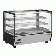 Vitrine chauffante de comptoir carrée Buffalo 160L | Buffalo - HW924 Vitrine chauffante de comptoir carrée Buffalo 160L | Buffalo - HW924