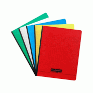 Calligraphe Lot de 5 Cahier Ligne 8000 17x22, 192p./96 feuilles 90 g/m² brochées, couv. PP assorties, Séyès - 3210330185408