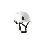 Casque de protection aéré blanc. En 397&amp; en 12492. Coque interne en ppe.