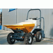 Dumper à pneus bergmann girabenne 1800 l