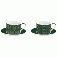 EASY LIFE Coffret 2 tasses Déjeuner 24 cl - Charleston - 035-1200492