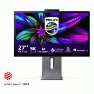 Philips Brilliance 27E3U7903/00 écran plat de PC 68,6 cm (27") 5120 x 2880 pixels 5K Ultra HD LCD Gr