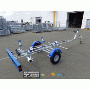Porte bateau - remorque cassante - Sun Way SW385 - PTAC 500 Kg - 1 essieu - Référence D2416