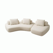 STELLAMEUBLES canapé d'angle milano - 3667335250950