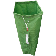 40 Sacs fond plat 90 litres lavables et réutilisables en polyester 130gr/m2 - SFPLPEHRGR-DN01_0