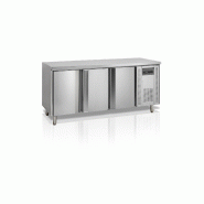 Desserte réfrigérée négative 3 portes - GN1/1, Inox AISI304, 402L - Centrale TEFCOLD CF7310/-SP_0