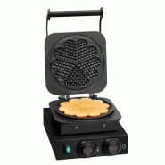 Gaufrier fomat cœur PRO, en fonte émaillée, 2200 W, 220 V - MONO
