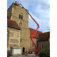 Lightlift 23.12 iiis - nacelle araignée - hinowa s.P.A. - capacité nacelle chenillée 120kg à 200kg_1