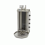 Maxima Kebab grill - 4 brûleurs - 50 kg de viande - électrique – 54.5 × 64 × 114 cm – 6000 W - AKS-09370270