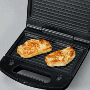 SEVERIN croque-gaufre-gril 3 plaques 1000w sa2968 - noir 2968 SEVERIN croque-gaufre-gril 3 plaques 1000w sa2968 - noir 2968