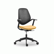 Siège de bureau ergonomique Flow Forma 5 - structure blanche ou noire - ito design Siège de bureau ergonomique Flow Forma 5 - structure blanche ou noire - ito design