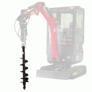 Tarière ø200 mm longueur 1000 mm pour mini-pelle MW Tools MGAC7 Tarière ø200 mm longueur 1000 mm pour mini-pelle MW Tools MGAC7