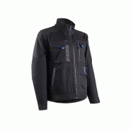 Veste - telica - 65% pes/32% co/3% ea 250g/m2 + oxford - noir/bleu - COVERGUARD | 5tlj010_0
