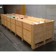 Caisse palette en bois sur-mesure pour le  transport d'objets lourds et/ou fragiles - palembal